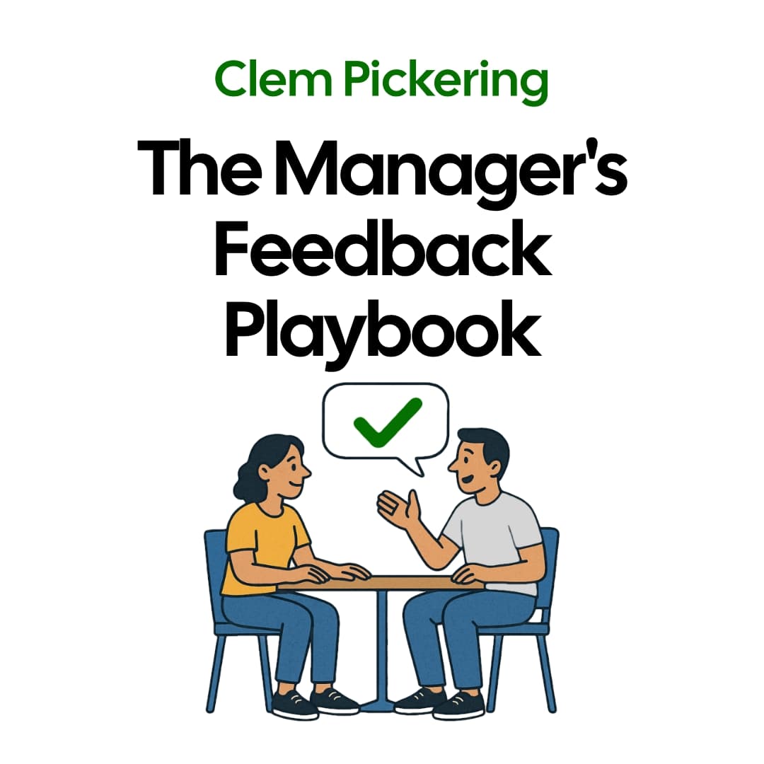 Digital asset thumnail: The Manager's Feedback Playbook