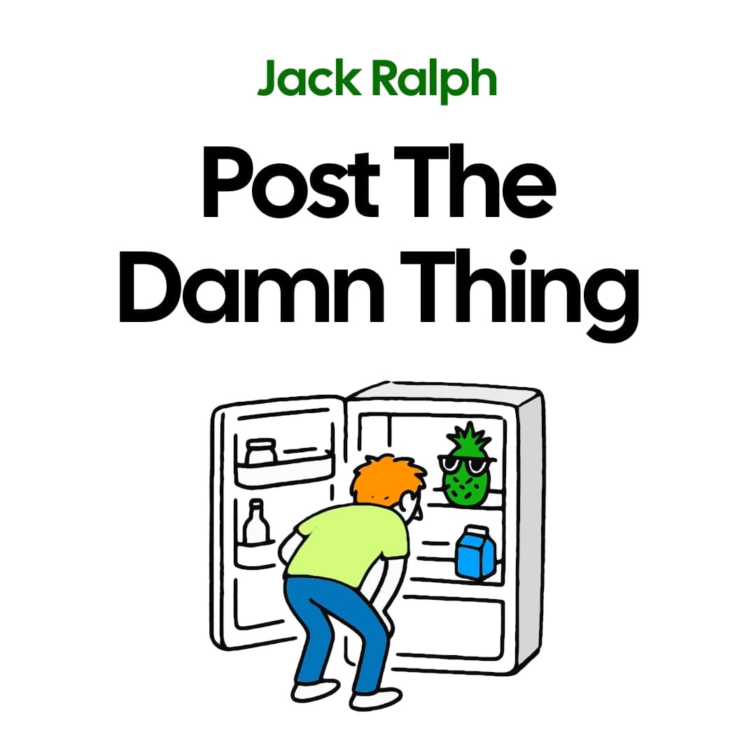 Digital asset thumbnail: Post the Damn Thing